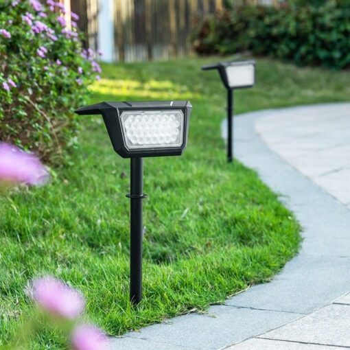 Solar Garden Spotlights 4 Pack, 3200K Warm White – image 12