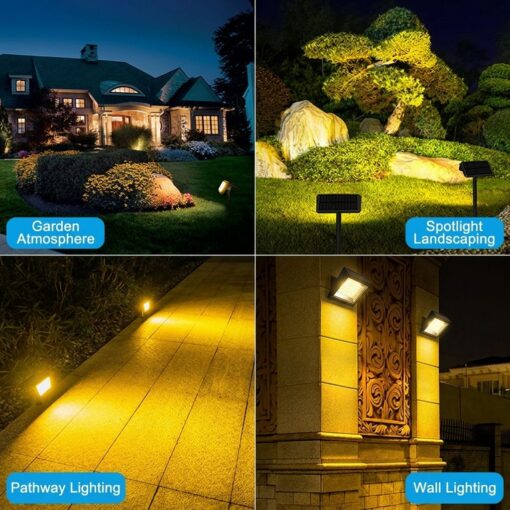 Solar Garden Spotlights 6 Pack, Warm 3200K, IP65 – image 8