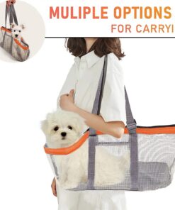 Pet Carrier Tote with Wide Head Opening - Image 3
