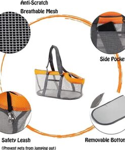 Pet Carrier Tote with Wide Head Opening - Image 4