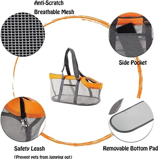 Pet Carrier Tote with Wide Head Opening – image 4