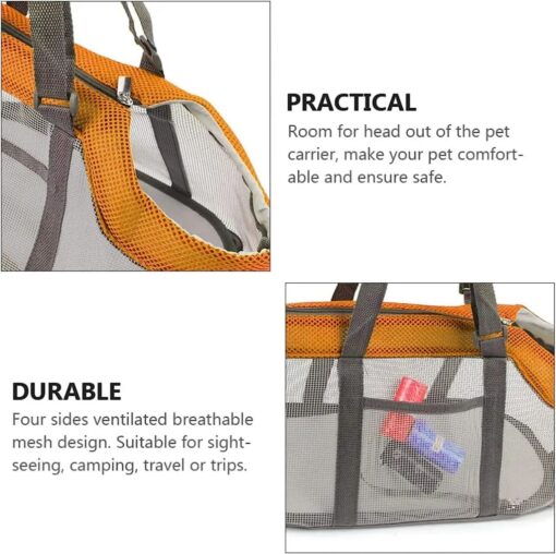 Pet Carrier Tote with Wide Head Opening – image 6