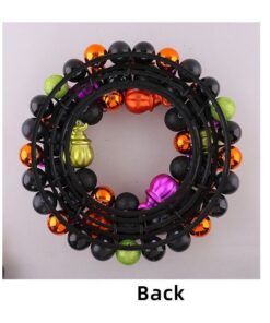 YLT Halloween Wreath with Ball Ornaments - Image 11