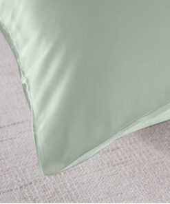 Royal Comfort Silk Pillowcase Twin Pack, Sage - Image 5