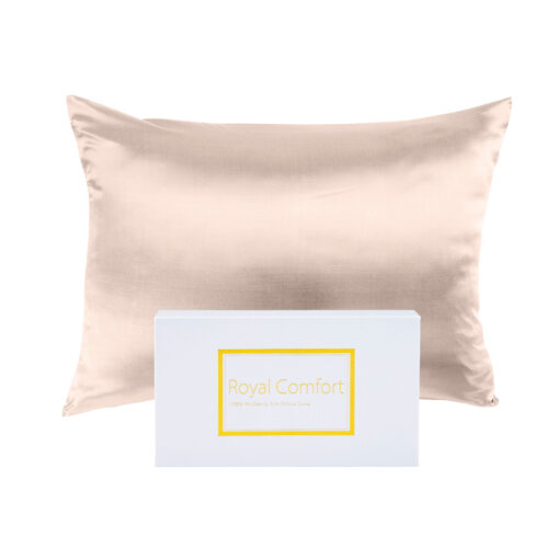 Royal Comfort Mulberry Silk Pillowcase Twin Pack – image 1