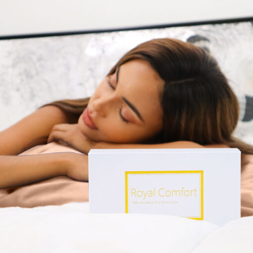 Royal Comfort Mulberry Silk Pillowcase Twin Pack – image 8