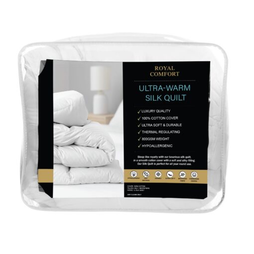 Royal Comfort Silk Blend Winter Quilt – image 1