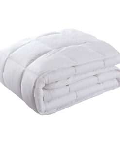 Royal Comfort Silk Blend Quilt 800GSM Queen - Image 6