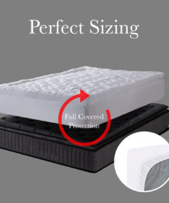 Royal Comfort 7-Zone Mattress Topper 1200GSM - Image 6