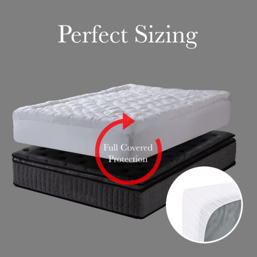 Royal Comfort 7-Zone Mattress Topper 1200GSM – image 6