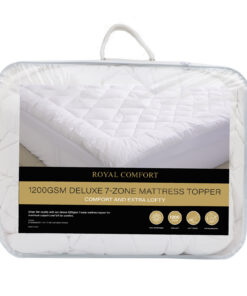 Royal Comfort 7-Zone Mattress Topper 1200GSM - Image 1
