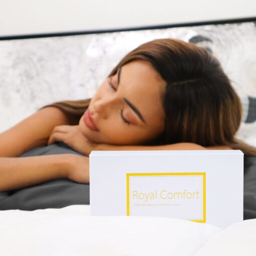 Royal Comfort Silk Pillowcase 100% Mulberry Silk – image 5