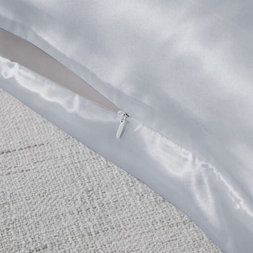 Royal Comfort Silk Pillowcase 16 Momme Silver – image 4