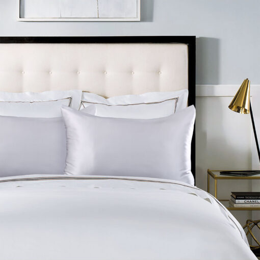 Royal Comfort Silk Pillowcase 16 Momme Silver – image 8