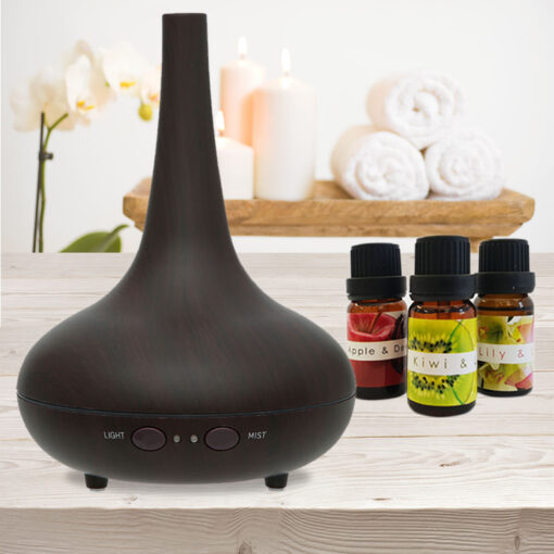 Milano Decor Aroma Diffuser 200ml Dark Wood – image 2
