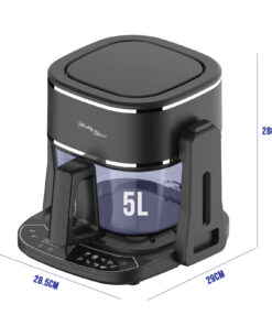 Healthy Choice 5L Air Fryer Grill with Glass Basket - Image 3