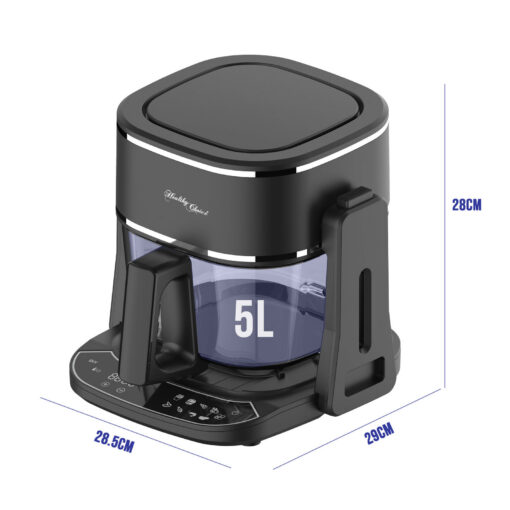 Healthy Choice 5L Air Fryer Grill with Glass Basket – image 3