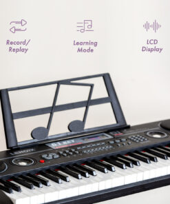 Lenoxx 61-Key Learning Keyboard with Light-Up Keys - Image 3