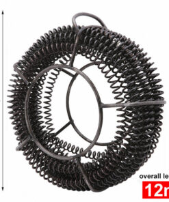 12m Drill Driven Drain Snake with 6 Bits - Image 5
