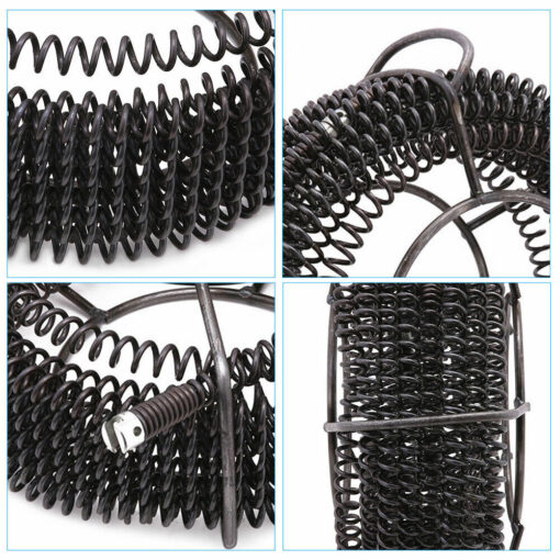 12m Drill Driven Drain Snake with 6 Bits – image 7