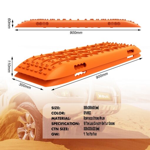 X-BULL Gen 2.0 10T Nylon Recovery Tracks – image 5