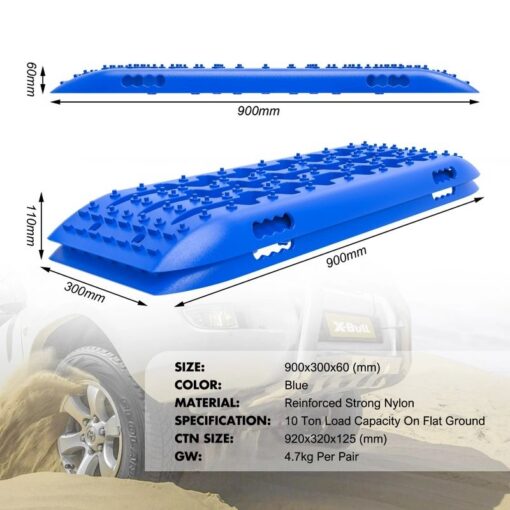 X-BULL Recovery Tracks Gen 2.0 10T 4-Piece – image 8