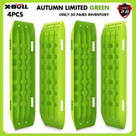 X-BULL Recovery Tracks 10T Green 4 Piece – image 1