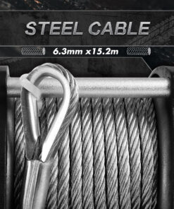 X-BULL 5000lb Electric Winch with 13m Rope - Image 8