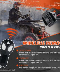 X-BULL 5000lb Electric Winch with 13m Rope - Image 9