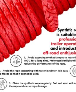 X-BULL 14500lb Winch with Red Recovery Tracks - Image 8