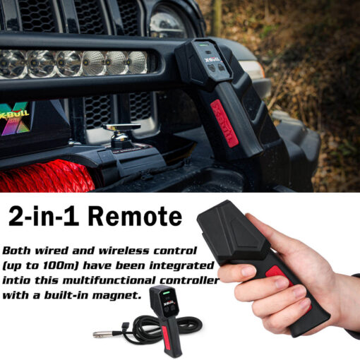 X-BULL 14500lb Winch with Synthetic Rope – image 6