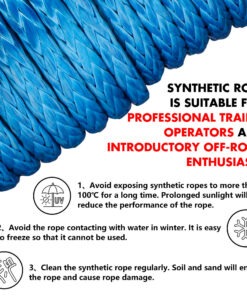 X-BULL 12000lb 12V Winch with Synthetic Rope - Image 6