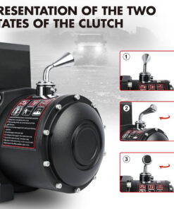 X-BULL 12000lb 12V Winch with Synthetic Rope - Image 9