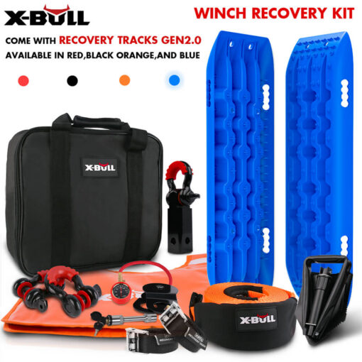 X-BULL 4WD Recovery Kit with Gen 2.0 Tracks – image 1