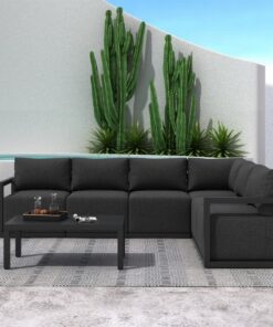 Dreamo 7-Piece Aluminium Lounge Set - Image 3