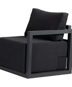 Dreamo 7 Seat Outdoor Lounge Set Charcoal - Image 15