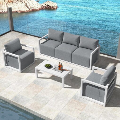 Dreamo 5-Seater Patio Set with 40cm Cushions – image 1