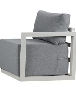 Dreamo 7-Piece White Aluminium Lounge Set - Image 5