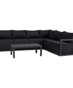 Dreamo 7-Piece White Aluminium Lounge Set - Image 10