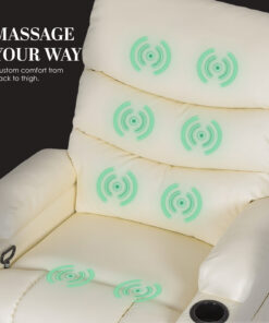 La Bella 8 Point Massage Recliner Chair - Image 5