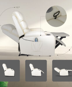 La Bella 8 Point Massage Recliner Chair - Image 8