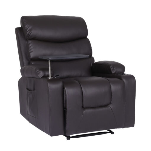 V274-FT-MRC-6175PU-DBN-202509231345-00.jpg La Bella Harlow 8-Point Massage Recliner – image 1