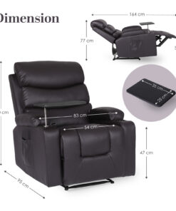 La Bella Harlow 8-Point Massage Recliner - Image 11