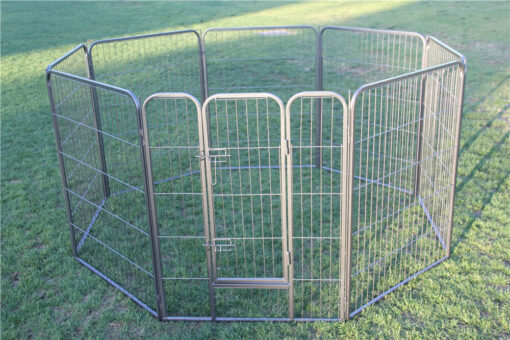 YES4PETS 16-Panel 100cm Heavy Duty Pet Playpen – image 2