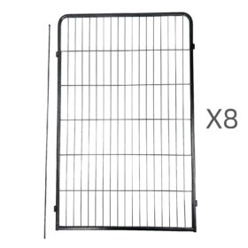 YES4PETS 120 cm 8 Panel Pet Playpen – image 1