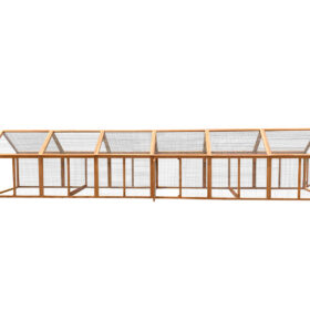 YES4PETS 5m Chicken Coop Run with Fir Wood – image 1