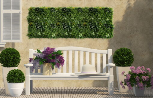 YES4HOMES Artificial Plant Wall Panels 5m² UV Protected – image 2