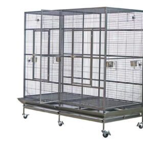 YES4PETS XXXL Bird Cage with Divider – image 1