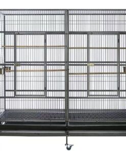 YES4PETS XXXL Bird Cage with Divider - Image 3
