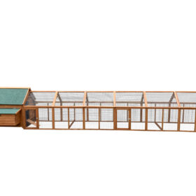 YES4PETS 6m Chicken Coop with Run – image 1